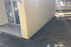 Vyčištění fasády mateřské školky