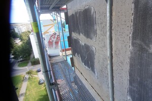 Čištění fasád před zateplením